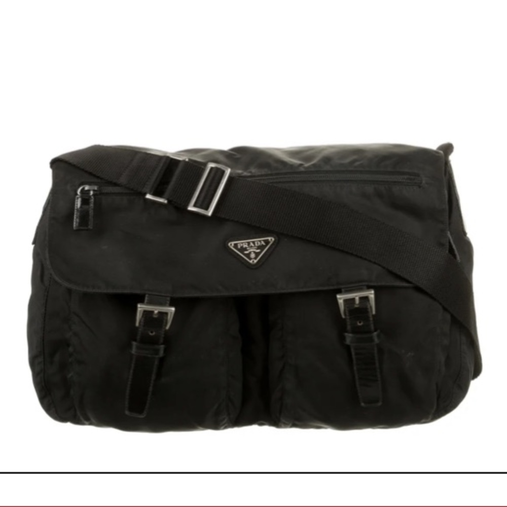 Authentic Prada messenger bag